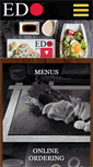 Mobile Screenshot of edorestaurants.com